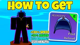 How to get Pilot Helmet in Blox Fruits [upl. by Disraeli894]