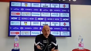 🎤Conferenza mister Taurino pre gara Gubbio  Pontedera [upl. by Koffman]