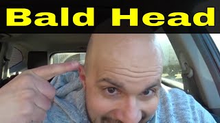 How To Moisturize A Bald HeadTutorial For Soft Skin [upl. by Celie]