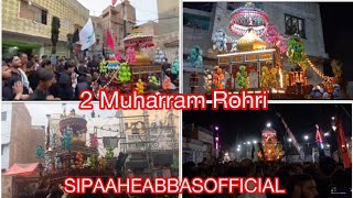 2 Muharram Rohri  202425  Juloos  SIPAAHEABBASOFFICIAL [upl. by Elvia554]