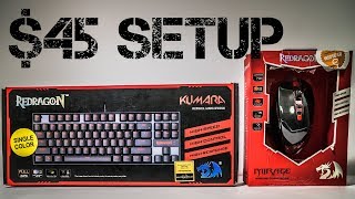 REDRAGON MOUSE  KEYBOARD  Redragon K552 KUMARA  Redragon MIRAGE Wireless Gaming Mouse [upl. by Roby]