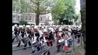 Massed bands of the Royal Marines 6june2012 [upl. by Glassco790]