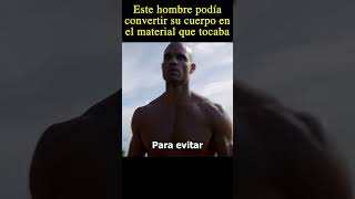 🤣Este hombre podia convertir su cuerpo en el material que tocaba pelis moviemovie pelicula [upl. by Sochor37]