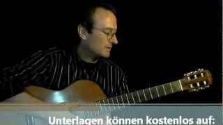 Stille Nacht  Heilige Nacht für Gitarren Anfänger [upl. by Katsuyama]