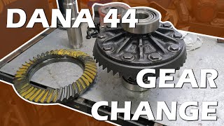 Dana 44 Gear Ratio Change True Spirit 23 [upl. by Adnof]