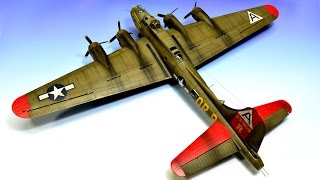 Boeing B17G flying fortress Revell 172 Step by Step  Part 3 [upl. by Crescentia]