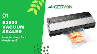 What is Geryon E2900MS Vacuum Sealing Food Preservation System [upl. by Hildagarde]