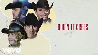 Calibre 50  ¿Quién Te Crees Lyric Video [upl. by Nessim565]