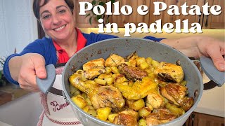 POLLO E PATATE IN PADELLA Ricetta Facile  Fatto in Casa da Benedetta [upl. by Suvart413]