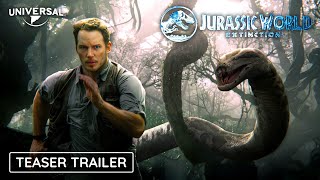 Jurassic World 4 EXTINCTION  Teaser Trailer 2024 Chris Pratt Movie  Universal Pictures HD [upl. by Kenzi]