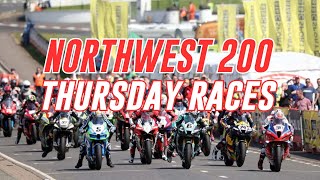 North West 200 2024 Thursday Races Live [upl. by Idnas845]