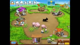 Farm Frenzy 2 Level 50 Packing Street 5 [upl. by Ahsilaf752]