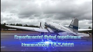 DC3 quotVanha Rouvaquot Nummelan lentokentällä 1672022 [upl. by Ahsyle969]