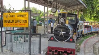 A Joy Ride TOY TRAIN at National Railway Museum New Delhi INDIAN RAILWAYS [upl. by Nawor]