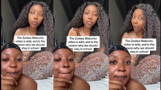 Zodwa Wa Bantu and Her dancer video  Trend video South Africa [upl. by Ettelocin665]