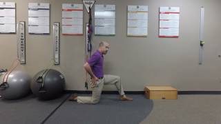 Atlantic Spine Clinic  Mt Pleasant SC  Hip Flexor Stretch [upl. by Delanty]