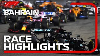 2020 Bahrain Grand Prix Race Highlights [upl. by Eirol531]