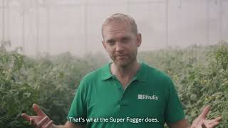 Rivulis Super Fogger Efficient climate control in your greenhouse [upl. by Gladdy]