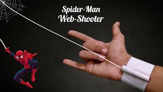 How to make a spider man web shooter from paper  WebShooter  Uzi Crafts [upl. by Deery]