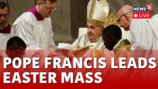 Pope Francis News LIVE  Pope Francis Easter Mass LIVE  Pope Francis Leads Easter Mass  N18L [upl. by Morrissey]