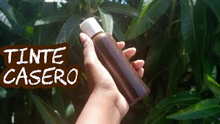 TINTE NATURAL LIBRE DE QUIMICOS Como hacer un tinte casero para oscurecer el cabello naturalmente😱 [upl. by Corabelle]