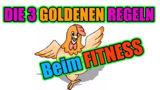 Fitness die 3 Regeln für Erfolg im Fitnessstudio [upl. by Joon194]