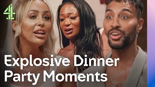 most explosive dinner party moments 2023  married at first sight uk  4reality [upl. by Pike]