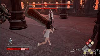 Code Vein Cannonner and Blade Bearer no hit taken no parry normal mobility [upl. by Aihcrop166]