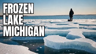 Frozen Lake Michigans Hidden Secrets Revealed 🇺🇸 [upl. by Vicki]