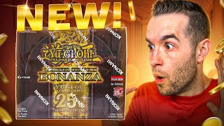 Opening Konamis INSANE NEW Yugioh Set Quarter Century Bonanza [upl. by Ahsenit739]