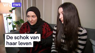 Palestijnse vrouw in Opwijk verloor vader en broer in Gaza [upl. by Arat]