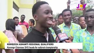 NSMQ2024 Ashanti Regional Qualifiers Konongo Odumase SHS heads for national championship [upl. by Hcab]