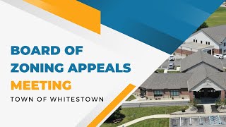 11072024 Board of Zoning Appeals meeting [upl. by Avid]