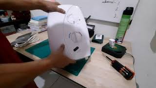 Tutorial cara membuka Instant Water Heater Atmor 301 untuk memasang kabel listrik di terminal [upl. by Ellertal]