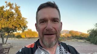 Coach Troys Video Training Diary El Tour de Tucson Metric Century race recap [upl. by Auhsuoj216]