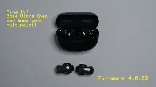 Bose ultra open earbuds gets multipoint [upl. by Ednarb826]