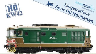 Eingetroffene Spur H0 Modellbahn Neuheiten  KW 42 2023 [upl. by Moureaux]