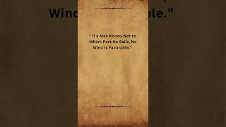 Without Direction No Wind is Favourable shorts ytshorts [upl. by Capp]