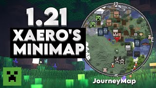 Como INSTALAR Un MiniMapa PARA MINECRAFT JAVA 121 JourneyMap [upl. by Valeta]