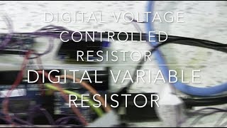 Arduino Digital Voltage Controlled Resistor  Digitally Controlled Current Source [upl. by Lerak]