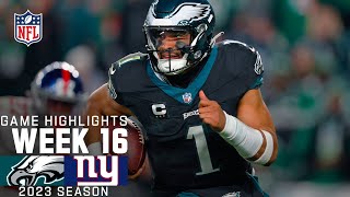 New York Giants vs Philadelphia Eagles Game Highlights  NFL 2023 Week 16 [upl. by Einnod]