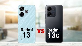 Redmi 13 vs Redmi 13c [upl. by Frazer]