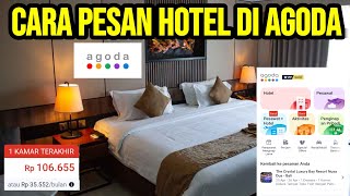 CARA PESAN HOTEL DI APLIKASI AGODA  Booking kamar hotel homestay staycation di AGODA terbaru 2023 [upl. by Eerehs]