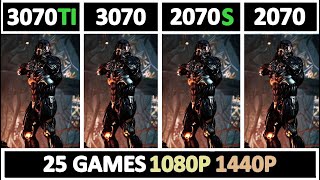 RTX 3070TI vs 2070 Super vs 3070 vs 2070  Tested 25 Games [upl. by Katey]