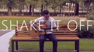 Shake It Off  Taylor Swift fingerstyle guitar cover by Peter Gergely WITH TABS [upl. by Manas]