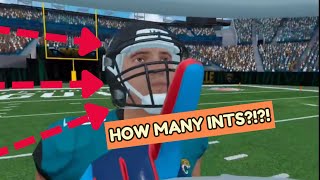 NFL Pro ERA 25  Defense DLC  Jaguars vs Titans  Trevor Lawrence threw how many picks [upl. by Evita156]