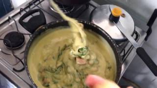 Receita de Caldo verde com ervilha 🍲Parte 2 prepare uma comida bem saborosa comida típica brasilei [upl. by Asial]