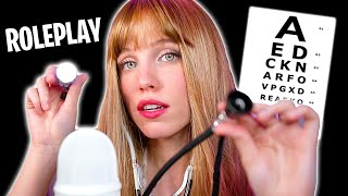 ASMR EXAMEN NERVIOS CRANEALES 💉 ROLEPLAY MÉDICO EN ESPAÑOL 🩺 [upl. by Ataliah]