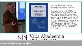 Vaba Akadeemia loeng 02112024 Mihhail Lotman quotVärss ja värsiõpetus 21 quotEesti jambi rütmikaquotquot [upl. by Mommy]