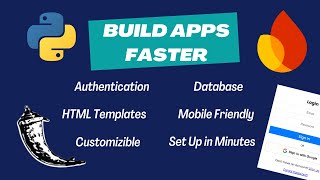 Flask App Template with Firebase Integration  Quick Start Guide [upl. by Elimac622]